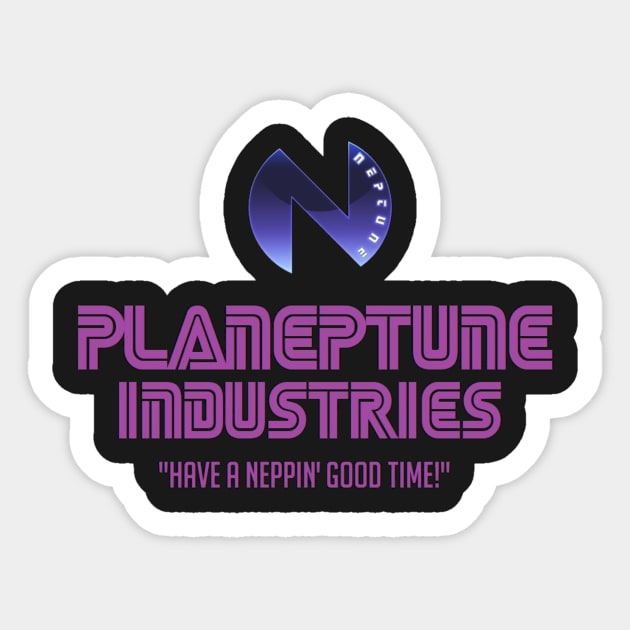 Planeptune Industries Sticker by Gohan0104